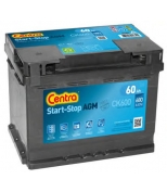 CENTRA - CK600 - AGM Start&Stop аккумулятор 12V 60Ah 680A ETN 0(R+) B13 242x175x190 17 9kg
