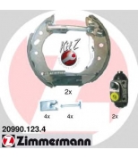 ZIMMERMANN - 209901234 - Комплект тормозных колодок