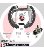 ZIMMERMANN - 209901274 - Комплект тормозных колодок