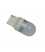 AVS A40574S Лампа светодиодная T087A T20/белый/(W3x16d) 6SMD 3030, 1 contact(7440),10-30V коробка 2 шт