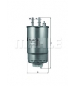 KNECHT/MAHLE - KL567 - Фильтр топливный FORD/FIAT/PEUGEOT/CITROEN/OPEL 1.3D-3.0D 04-