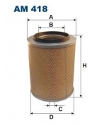 FILTRON - AM418 - Фильтр воздушный MERCEDES-BENZ LK/LN2 -98