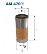 FILTRON - AM4701 - Фильтр воздушный AM470/1