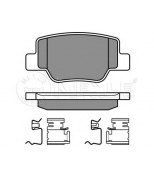 MEYLE - 0252492616W - Комплект дисковых тормозных колодок