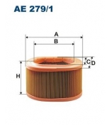 FILTRON - AE2791 - Фильтр воздушный AE279/1