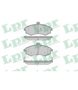 LPR - 05P1374 - Колодки торм. дисковые