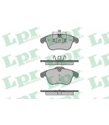 LPR - 05P1486 - Колодки тормозные CITROEN C5 1.6-2.0 08- передние