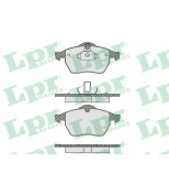 LPR - 05P635 - Тормозные колодки пер SAAB 9-3/9-5 98->(571920J)