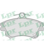 LPR - 05P711 - Колодки тормозные дисковые, комплект Mitsubishi Carisma/Colt/Space Star