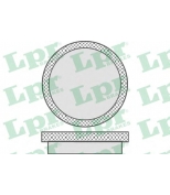 LPR - 05P746 - Колодки торм. дисковые