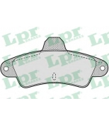 LPR - 05P870 - Колодки торм. дисковые
