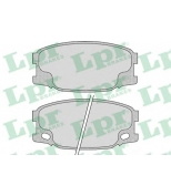 LPR - 05P893 - Колодки торм. дисковые