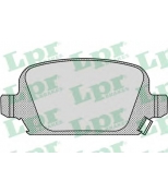 LPR - 05P998 - Колодки торм. дисковые