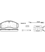 REMSA - 065122 - Комплект тормозных колодок, диско