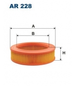 FILTRON - AR228 - Фильтр воздушный Nissan micra i (k10)  renault r5  r6