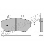 FRITECH - 0770 - Колодки тормозные дисковые передние VOLVO 7,9 /BENDIX/ ALL