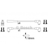 BOSCH - 0986356726 - Провода высоковольтные (к-т),   ВАЗ 2108-2109