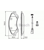 BOSCH - 0986494236 - Тормозные колодки передние 0986494236