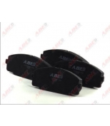 ABE - C12048ABE - Комплект тормозных колодок  дисковый тормоз