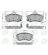 COMLINE - CBP31774 - КОЛОДКИ HYU ELANTRA XD 06 -/ELANTRA SALOON XD 00 -/KIA SPORTAGE 04 -