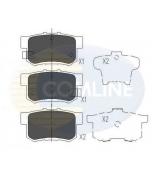 COMLINE - CBP36049 - КОЛОДКИ FIAT SEDICI 06 -/SUZ SX4 06 -