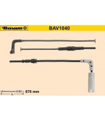 BARUM - BAV1040 - Датчик износа тормозных колодок Barum