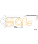 COFLE - 106691 - Трос стояночного тормоза задн RENAULT MEGANE 1.4-1.6 (кроме 2.0L) (барабанные тормоза) 9/95-