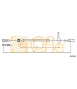 COFLE - 109431 - Трос стояночного тормоза лев задн MB C-Klasse all 180-200-220-250D-280 all 94-00