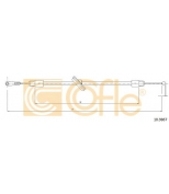 COFLE - 109867 - Трос стояночного тормоза передн MERCEDES-BENZ SPRINTER all ch.3665/ VW CRAFTER 30-50 06-