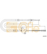COFLE - 109871 - Трос ручника MERCEDES T1 601/602 2.4d-2.9d 77-96 r барабаныП