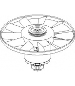 HANS PRIES/TOPRAN - 107715 - Вентилятор радиатора