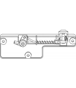 HANS PRIES/TOPRAN - 109078 - Замок бардачка