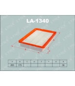 LYNX - LA1340 - Фильтр воздушный HYUNDAI Elantra(XD) 1.6-2.0D 00 , KIA Cerato 1.6-2.0 04