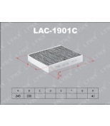 LYNX - LAC1901C - Фильтр салонный угольный BMW 1(F20/21) 10  / 3(F30/31) 11  / 3GT(F34) 13  / 4(F32) 13