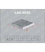 LYNX - LAC403C - Фильтр салонный угольный MAZDA 2 03 /6 02 /CX7 07