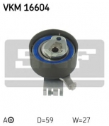 SKF - VKM16604 - Ролик натяжителя VKM16604
