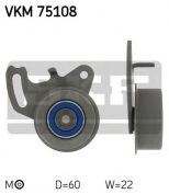 SKF - VKM75108 - Ролик натяжителя ремня