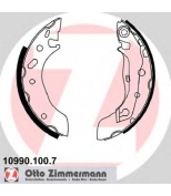ZIMMERMANN - 109901007 - Колодки зад. FORD FIESTA IV