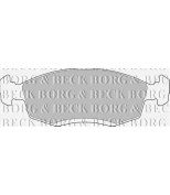 BORG & BECK - BBP1100 - Колодки тормозные (BBP1100)