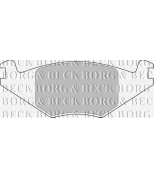 BORG & BECK - BBP1415 - Колодки тормозные (BBP1415)