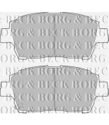 BORG & BECK - BBP1728 - Колодки тормозные (BBP1728)