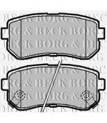 BORG & BECK - BBP2104 - Колодки тормозные (BBP2104)