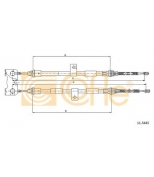 COFLE - 115445 - Трос, стояночная тормозная система