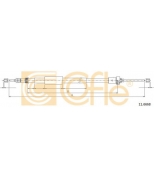 COFLE - 116668 - Трос стояночного тормоза RENAULT: MODUS/GR D-BR RH 1448/1335 mm