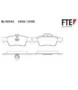 FTE - BL1831A2 - Колодки тормозные задние дисковые к-кт MB W220 / S211 / R230/W211 E-KLASSE (2002>)