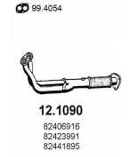 ASSO - 121090 - Передняя труба глушителя Fiat Croma...