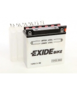 EXIDE 12N553B Аккумулятор МОТО 5,5Ah 45A 13560130 (+ справа) M06 Токовыводы