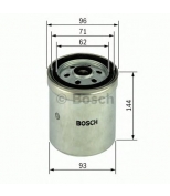 BOSCH - 1457434419 - Топливный фильтр