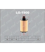 LYNX - LO1900 - Фильтр масляный SSANGYONG Actyon 2.0D 10  / Korando C 2.0D 10