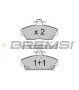BREMSI - BP2484 - 